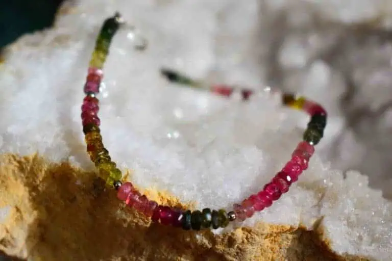Bracelet Tourmaline multicolore