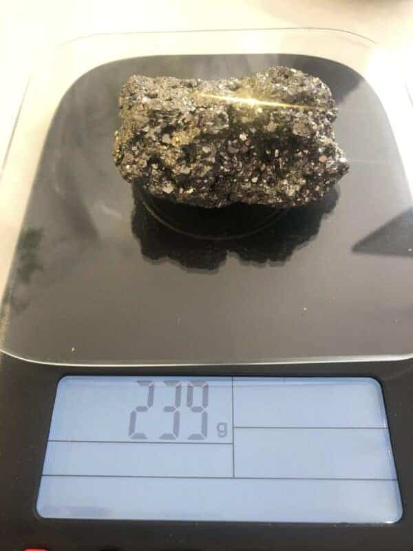 Pyrite Pierre Brute Qualité AAA 239g – Image 2