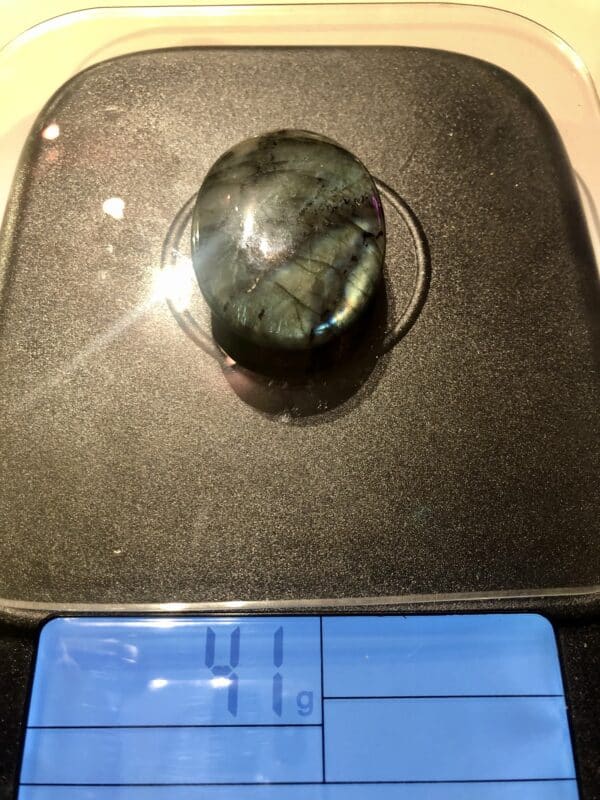 Galet Labradorite Qualité AAA 41g – Image 2