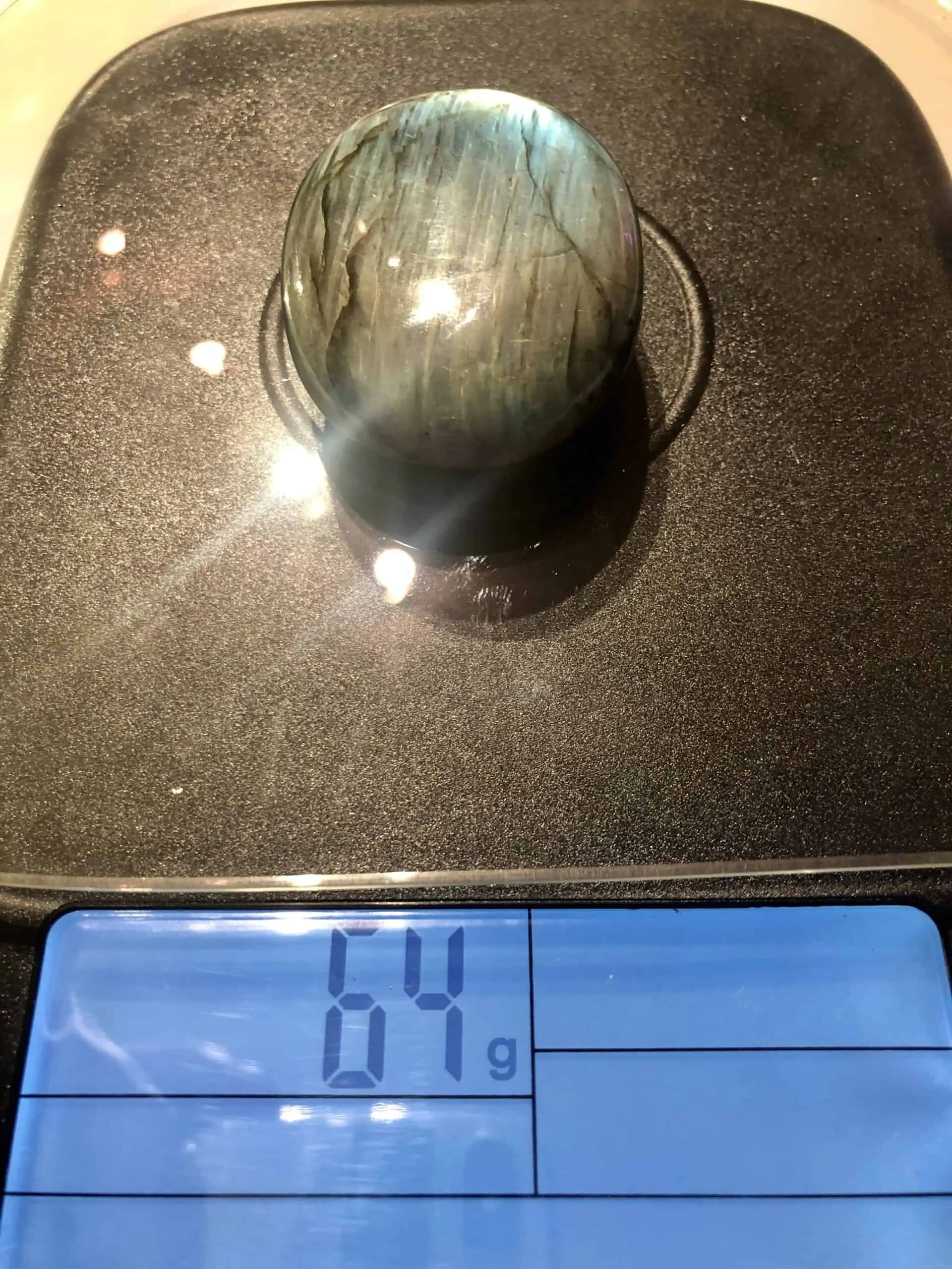Galet Labradorite Qualité AAA 64g – Image 3