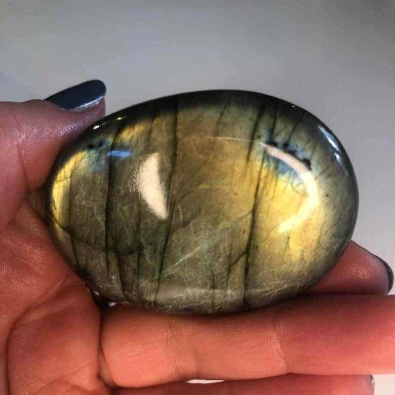 Galet Labradorite Qualité AAA 75g