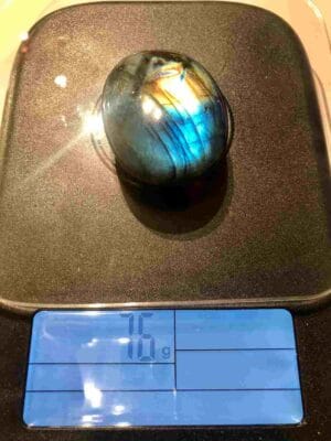 Galet Labradorite Qualité AAA 76g