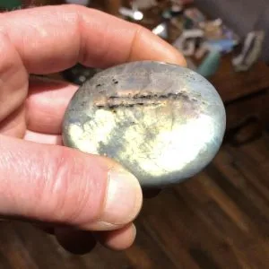 Labradorite Madagascar AAA 97g - Reflets de Feu et Bronze
