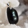 Pendentif Obsidienne Oeil Céleste forme libre