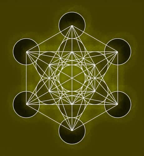 Géométrie sacrée Cube de Metatron